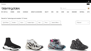Bloomingdale's - High-Top Sock Sneakers