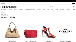 Bloomingdale's - Pink Coach Shoes