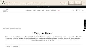 Dansko - Comfortable Teacher Shoes