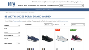 Drew Shoe - 4E Width Footwear for All Occasions