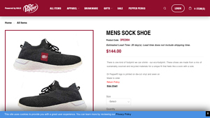 Dr Pepper - Mens Sock Shoe