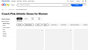 Coach - Pink Athletic Shoes