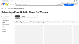 Balenciaga - Pink Athletic Shoes