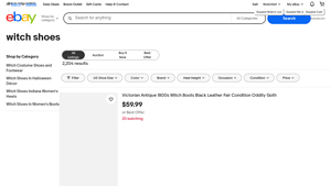 eBay - Witch Shoes Collection