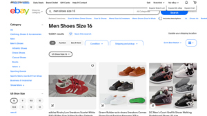 Nike - Men's Shoes Size 16