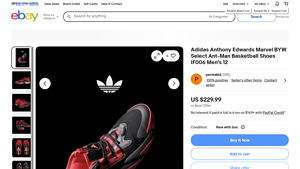 Adidas - Anthony Edwards Marvel BYW Select Ant-Man Basketball Shoes