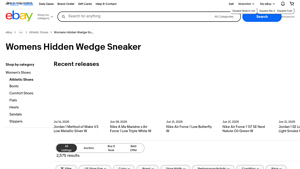 Womens Hidden Wedge Sneaker - Best Deals on eBay