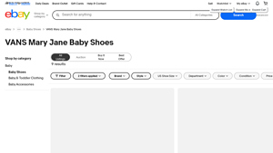 VANS - Mary Jane Baby Shoes
