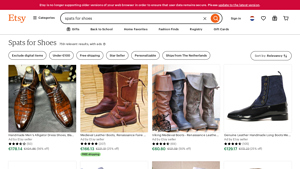 Etsy - Spats for Shoes