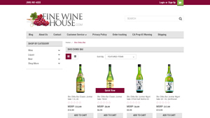 Fine Wine House - Sho Chiku Bai Sake