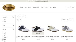 Footmates - Saddle Shoes