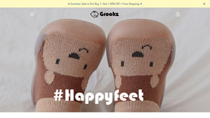 Grookz - Baby Sock Shoes