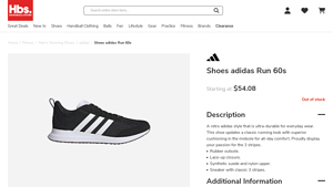 adidas - Run 60s Men's Running Shoes