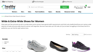 Healthy Feet Store - Extra Wide Women's Shoes