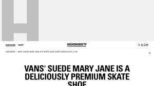 Vans - Premium Mary Jane Sneakers