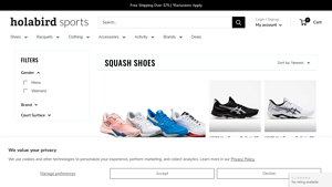 Holabird Sports - Squash Shoes