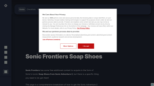 IGN - Sonic Frontiers Soap Shoes