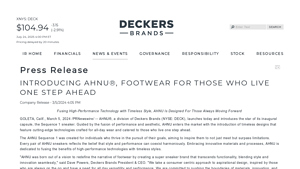 AHNU - Sequence 1 Sneaker