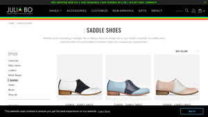 Julia Bo - Women's Saddle Shoes
