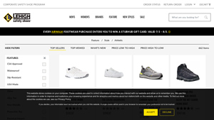 Lehigh Safety Shoes - Athletic Safety Footwear