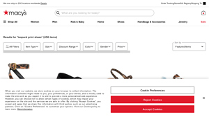 Macy's - Leopard Print Shoes