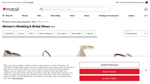 Macy's - Women's Bridal and Evening Shoes
