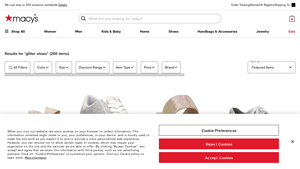 Macy's - Glitter Shoes