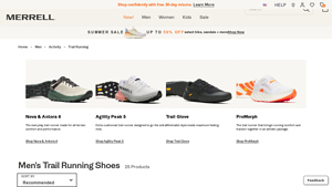 Merrell - Men's Trail Running Shoes