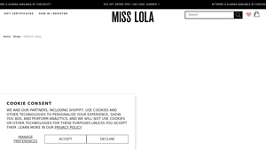 Miss Lola - Platform Block Heels