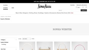 Sophia Webster - Mini North-South Raffia Tote Bag
