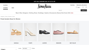 Prada - Women's Sandals Best Sellers