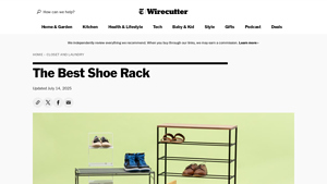 New York Times - Best Shoe Racks