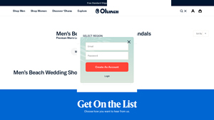 Olukai - Men's Beach Wedding Shoes & Sandals