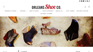 Orleans Shoe Co. - Women's Cloud 5 Waterproof All Black