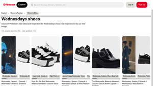 Pinterest - Wednesday Shoes Collection