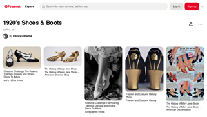 Pinterest - 1920's Fashion & Footwear
