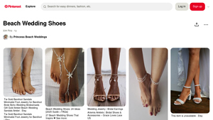 Princess Beach Weddings - Beach Wedding Shoes