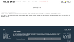 Portland Leather Goods - Women's Footwear Guide