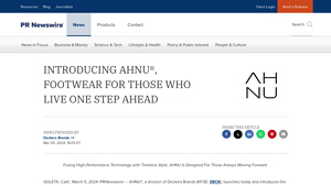AHNU - Timeless Footwear Innovations