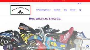 Rare Wrestling Shoes Co. - Vintage Wrestling Footwear