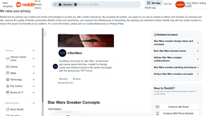 Reddit - Custom Star Wars Sneakers