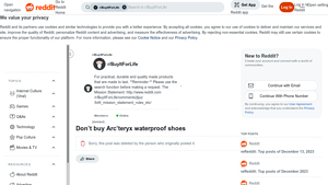 Arc'teryx - Waterproof Shoes