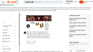 Reddit - Roman Reigns' Red Boots at Money in the Bank 2023