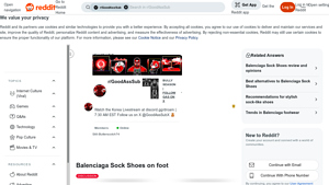 Balenciaga - Sock Shoes