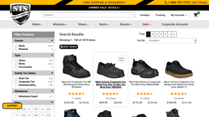 Steel Toe Shoes - Durable Work Boots