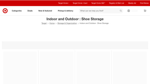 Target - Shoe Storage Solutions