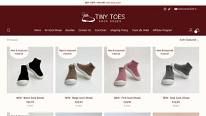 Tiny Toes - All Sock Shoes