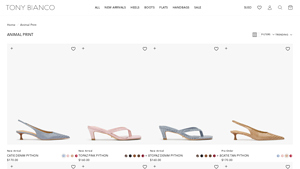 Tony Bianco - Animal Print Collection