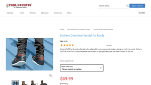 Toolexperts - Korkers Overshoe Sandal