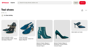 Moda in Pelle - Kalie Teal Metallic Leather